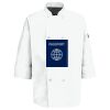 Button Chef Coat with Thermometer Pocket Thumbnail