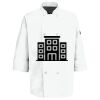 Button Chef Coat with Thermometer Pocket Thumbnail