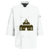 Button Chef Coat with Thermometer Pocket Thumbnail