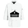 Button Chef Coat with Thermometer Pocket Thumbnail