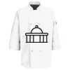 Button Chef Coat with Thermometer Pocket Thumbnail