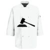 Button Chef Coat with Thermometer Pocket Thumbnail