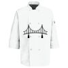 Button Chef Coat with Thermometer Pocket Thumbnail