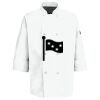 Button Chef Coat with Thermometer Pocket Thumbnail