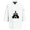 Button Chef Coat with Thermometer Pocket Thumbnail