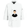 Button Chef Coat with Thermometer Pocket Thumbnail