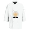 Button Chef Coat with Thermometer Pocket Thumbnail
