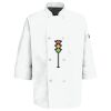Button Chef Coat with Thermometer Pocket Thumbnail