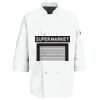 Button Chef Coat with Thermometer Pocket Thumbnail
