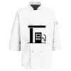 Button Chef Coat with Thermometer Pocket Thumbnail