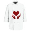 Button Chef Coat with Thermometer Pocket Thumbnail
