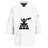Button Chef Coat with Thermometer Pocket Thumbnail