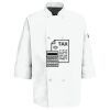 Button Chef Coat with Thermometer Pocket Thumbnail