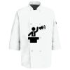 Button Chef Coat with Thermometer Pocket Thumbnail