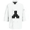 Button Chef Coat with Thermometer Pocket Thumbnail