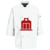 Button Chef Coat with Thermometer Pocket Thumbnail