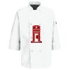 Button Chef Coat with Thermometer Pocket Thumbnail