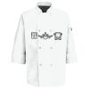 Button Chef Coat with Thermometer Pocket Thumbnail