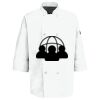 Button Chef Coat with Thermometer Pocket Thumbnail