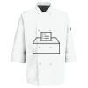 Button Chef Coat with Thermometer Pocket Thumbnail