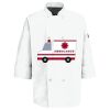 Button Chef Coat with Thermometer Pocket Thumbnail