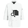 Button Chef Coat with Thermometer Pocket Thumbnail