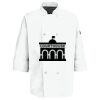 Button Chef Coat with Thermometer Pocket Thumbnail