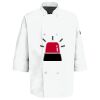 Button Chef Coat with Thermometer Pocket Thumbnail
