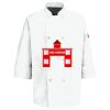 Button Chef Coat with Thermometer Pocket Thumbnail