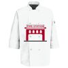 Button Chef Coat with Thermometer Pocket Thumbnail