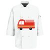 Button Chef Coat with Thermometer Pocket Thumbnail