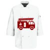 Button Chef Coat with Thermometer Pocket Thumbnail