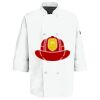 Button Chef Coat with Thermometer Pocket Thumbnail