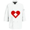 Button Chef Coat with Thermometer Pocket Thumbnail