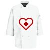 Button Chef Coat with Thermometer Pocket Thumbnail