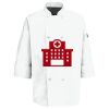 Button Chef Coat with Thermometer Pocket Thumbnail