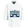 Button Chef Coat with Thermometer Pocket Thumbnail