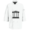 Button Chef Coat with Thermometer Pocket Thumbnail
