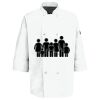 Button Chef Coat with Thermometer Pocket Thumbnail