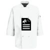 Button Chef Coat with Thermometer Pocket Thumbnail