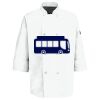 Button Chef Coat with Thermometer Pocket Thumbnail