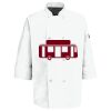 Button Chef Coat with Thermometer Pocket Thumbnail