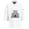 Button Chef Coat with Thermometer Pocket Thumbnail