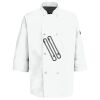Button Chef Coat with Thermometer Pocket Thumbnail