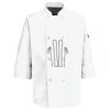 Button Chef Coat with Thermometer Pocket Thumbnail