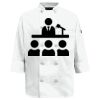 Women's Ten Button Chef Coat Thumbnail