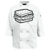 Women's Ten Button Chef Coat Thumbnail
