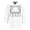 Three-Quarter Sleeve Chef Coat Thumbnail