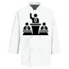 Three-Quarter Sleeve Chef Coat Thumbnail