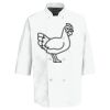 Half Sleeve Chef Coat Thumbnail
